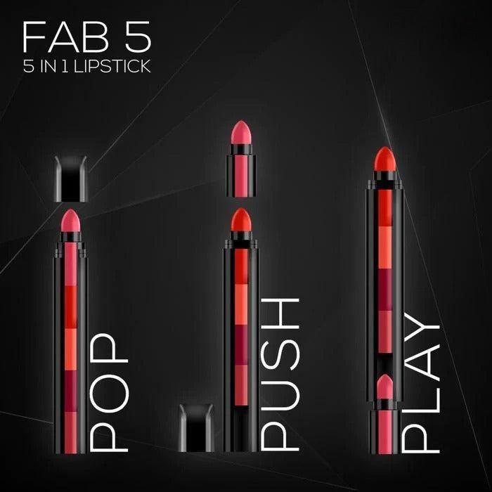 5-in-1 Multi-Color Lipstick