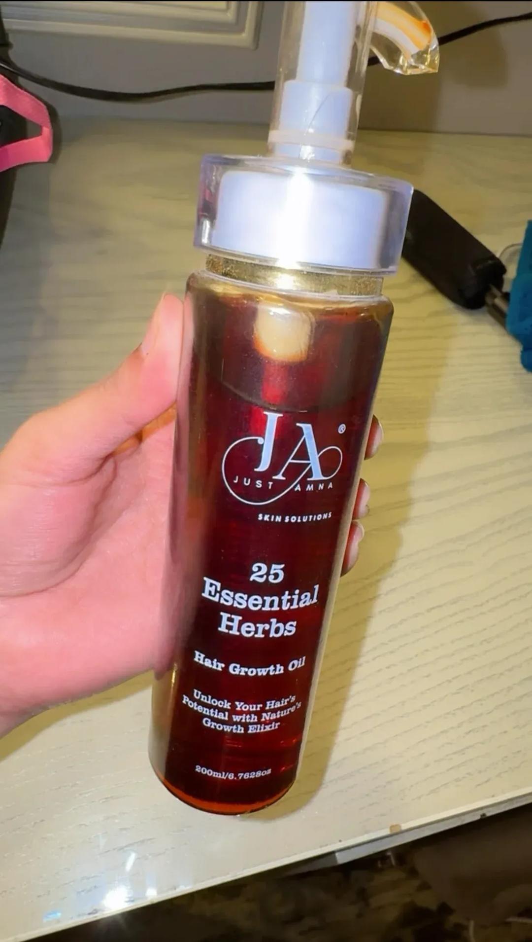 Just Amna Hair Growth Oil for All Hair Types
