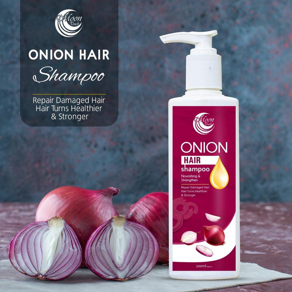 Onion Hair Growth Shampoo 200ml for Damaged Hair