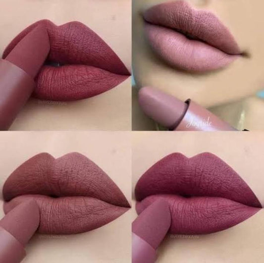 12 Pcs Matte Lipstick Set Bold Colors Long Lasting