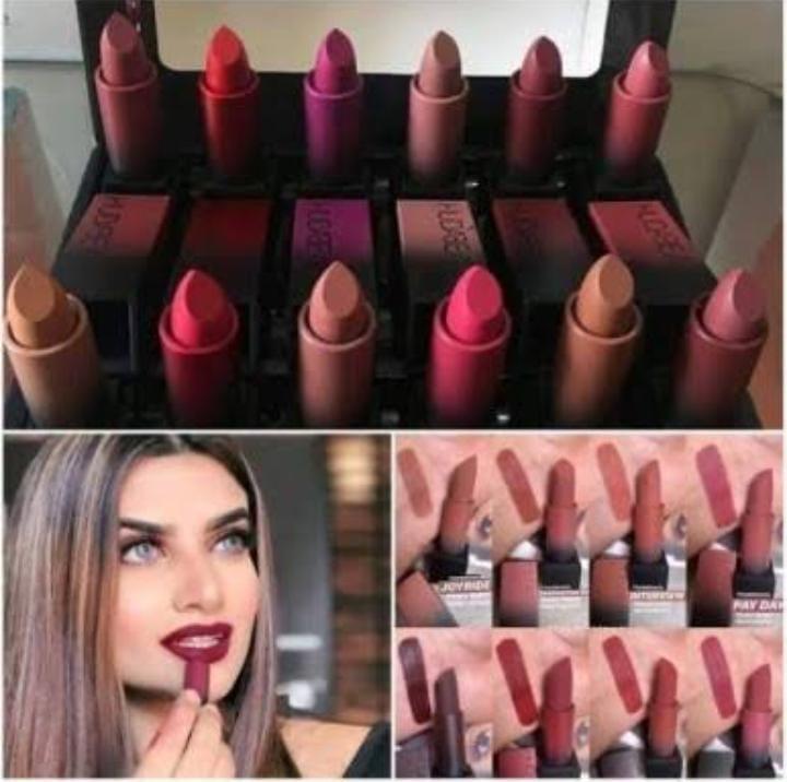 12 Pcs Matte Lipstick Set Bold Colors Long Lasting