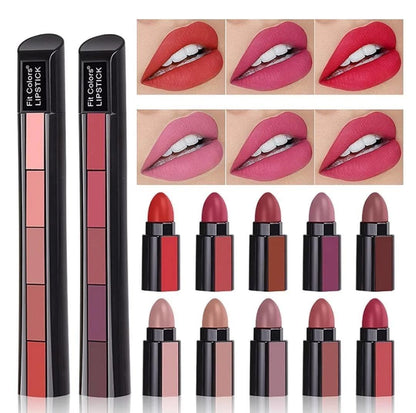 5-in-1 Multi-Color Lipstick
