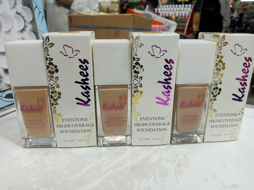 Kashees High Coverage Liquid Foundation 45ml Beige Ivory