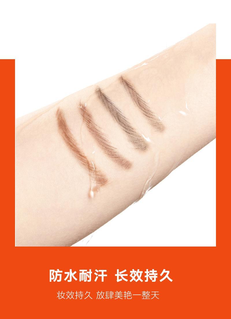 Waterproof 3-in-1 Eyebrow Pencil Brush