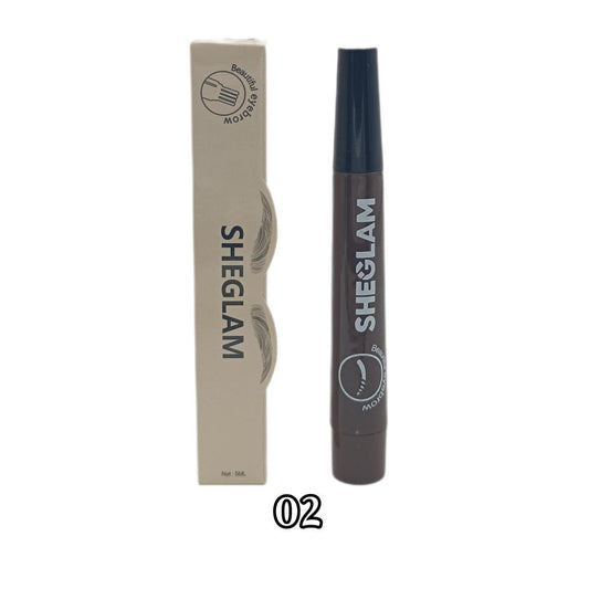 Waterproof Liquid Eyebrow Pen Brown 5ML