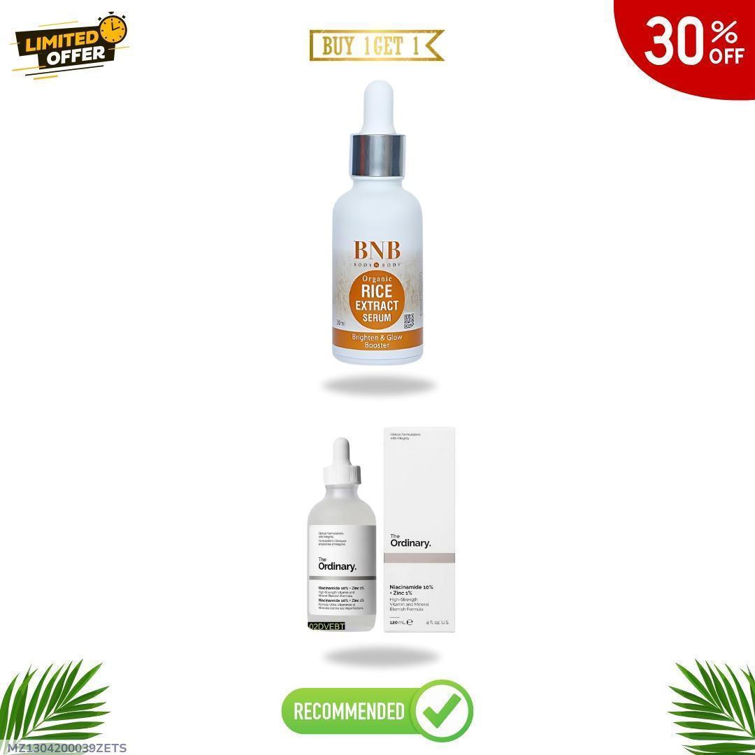 Rice Extract &amp; Niacinamide 2 in 1 Serum Deal