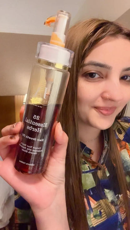 Just Amna Hair Growth Oil for All Hair Types