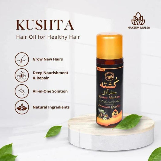 Kushta Hair Oil 120ml Boosts Growth &amp; Reduces Loss