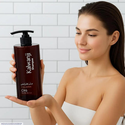 Kalwanji CH6 Anti-Dandruff Shampoo 400ml Brown
