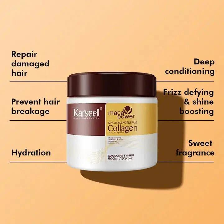Repair Hair Mask 500ml for Damaged &amp; Dry Hair