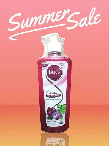 Berg Natural Onion Anti Hair Loss Shampoo 450ml