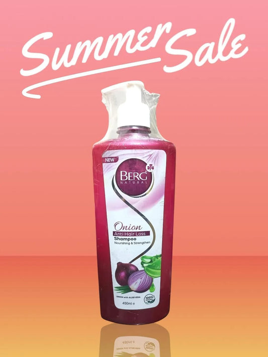 Berg Natural Onion Anti Hair Loss Shampoo 450ml
