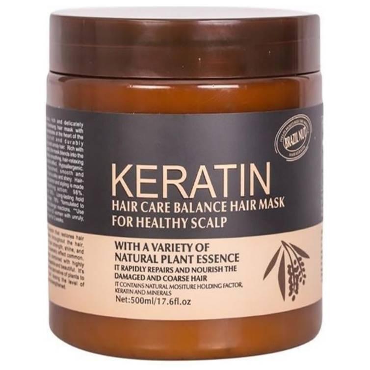 Keratin Hair Mask &amp; Serum 2 in 1 Set 500ml 80ml