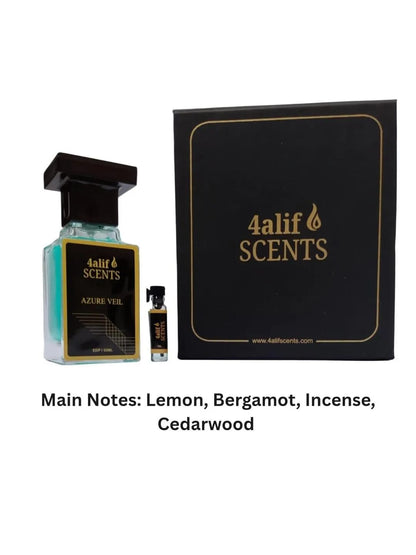 Unisex Long Lasting Perfume Azure Veil 50ml