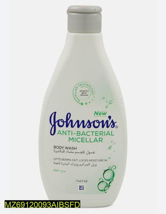 Johnson’s Anti-Bacterial Micellar Body Wash 200ml Mint