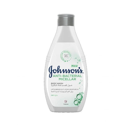 Johnson’s Anti-Bacterial Micellar Body Wash 200ml Mint