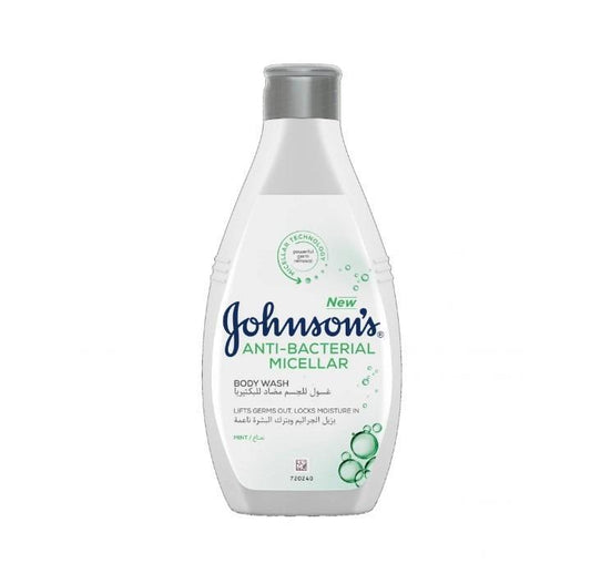 Johnson’s Anti-Bacterial Micellar Body Wash 200ml Mint