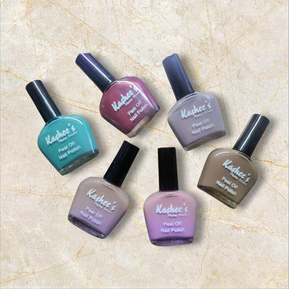 Smooth Nail Polish 6-Pack Long Lasting Even Coverage