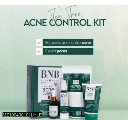 Tea Tree Acne Control Kit 4-Step Natural Skin Care