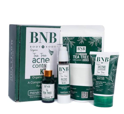 Tea Tree Acne Control Kit 4-Step Natural Skin Care