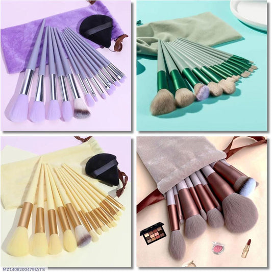 13 Pcs Makeup Brushes Set for Beginners Eye Blending