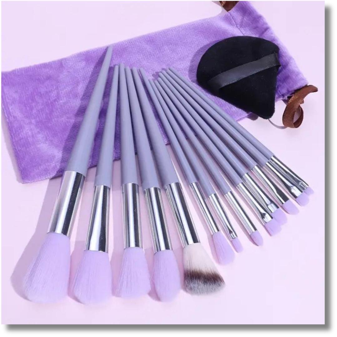 13 Pcs Makeup Brushes Set for Beginners Eye Blending
