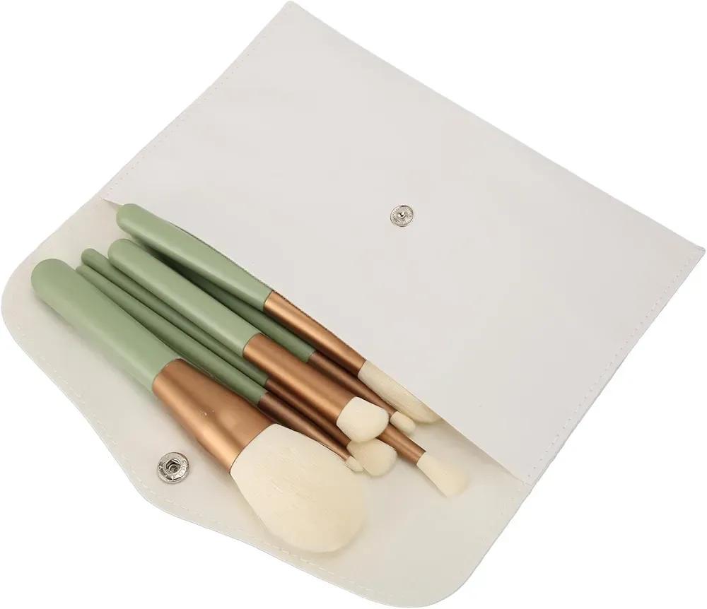 7 Pcs Synthetic Makeup Brushes Set With Pouch