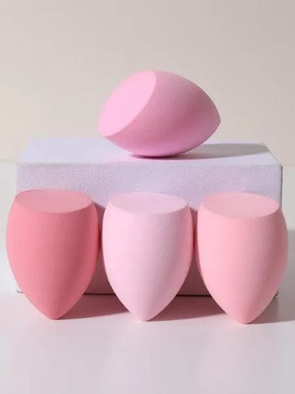 4 Pcs Multicolor Beauty Blenders for Makeup Application